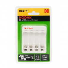 Зарядное устройство Kodak USB-4 для аккумуляторов AA/AAA (70cm)