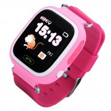 Детские умные часы Smart Baby Watch Q90 (розовые)