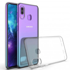 Чехол силиконовый Samsung Galaxy A20 / A30 (A205 / A305) прозрачный