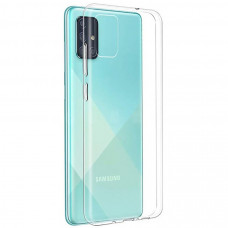 Чехол силиконовый Samsung Galaxy A31 (A315) прозрачный
