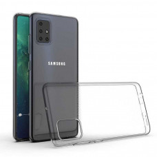 Чехол силиконовый Samsung Galaxy A51 (A515) прозрачный