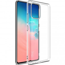 Чехол силиконовый Samsung Galaxy A91 / M80S / S10 Lite 2020 (прозрачный)