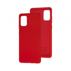 Чехол силиконовый Samsung Galaxy M51 (M515) Silicone Case (красный)
