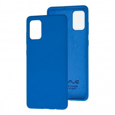 Чехол силиконовый Samsung Galaxy M51 (M515) Silicone Case (синий)