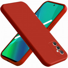 Чехол силиконовый Samsung Galaxy M52 5G (M525) Silicone Case (красный)