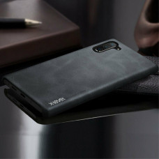 Чехол силиконовый Samsung Galaxy Note 10 (N970) винтаж (черный)