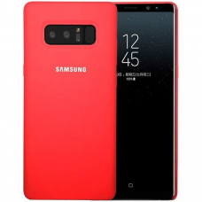 Чехол силиконовый Samsung Galaxy Note 8 (N950) Silicone Case (красный)