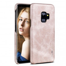 Чехол силиконовый Samsung Galaxy S10 (G973) винтаж кожа (золотой)