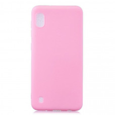Чехол силиконовый Samsung Galaxy A10 / M10 (A105 / M105) Silicone Case (розовый)