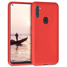 Чехол силиконовый Samsung Galaxy A11 / M11 (A115 / M115) Silicone Case (красный)