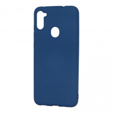 Чехол силиконовый Samsung Galaxy A11 / M11 (A115 / M115) Silicone Case (синий)