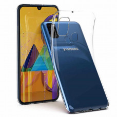 Чехол силиконовый Samsung Galaxy A21s (A217) прозрачный