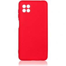 Чехол силиконовый Samsung Galaxy A22s 5G (A217) Silicone Case (красный)