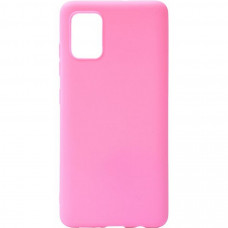 Чехол силиконовый Samsung Galaxy A31 (A315) розовый