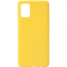 Чехол силиконовый Samsung Galaxy A31 (A315) желтый