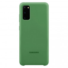 Чехол силиконовый Samsung Galaxy A41 (A415) Silicone Case (зеленый)
