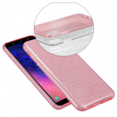 Чехол силиконовый Samsung Galaxy A50 / A30s (A505 / A307) Diamond (фиолетовый)