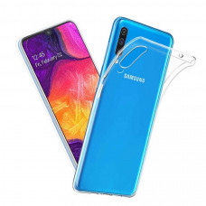 Чехол силиконовый Samsung Galaxy A70 (A705) прозрачный