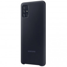 Чехол силиконовый Samsung Galaxy A91 / M80S / S10 Lite 2020 Silicone Case (черный)
