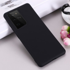 Чехол силиконовый Samsung Galaxy S21 Ultra (G998) Silicone Case (черный)