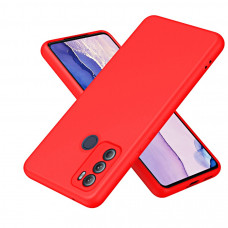 Чехол силиконовый Tecno Spark 5 Air Silicone Case (красный)