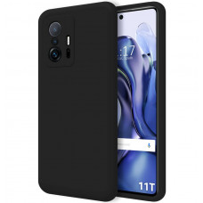 Чехол силиконовый Xiaomi 11T / 11T Pro Silicone Case (черный)