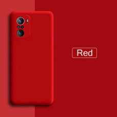 Чехол силиконовый Xiaomi Redmi Note 10 5G Silicone Case (красный)