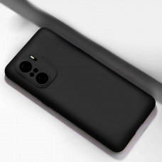 Чехол силиконовый Xiaomi Redmi Note 10 5G тонкий (черный)