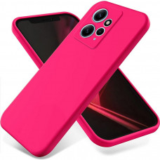 Чехол силиконовый Xiaomi Redmi Note 12 4G Silicone Case (розовый)