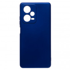 Чехол силиконовый Xiaomi Redmi Note 12 Pro 5G Silicone Case (синий) 