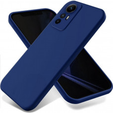 Чехол силиконовый Xiaomi Redmi Note 12S 4G Silicone Case (синий)