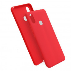 Чехол силиконовый Xiaomi Redmi 7 тонкий (красный)