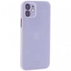 AIR SKIN K-DOO — Чехол-бампер пластиковый 0.3мм для Apple Iphone 12 (6.1")