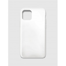 Чехол силиконовый без логотипа (Silicone Case) для Apple iPhone 12 Pro Max (белый)