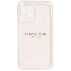 Чехол силиконовый iPhone 13 Pro Max (прозрачный)