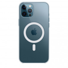 Чехол силиконовый iPhone 13 Pro Max с MagSafe (прозрачный)