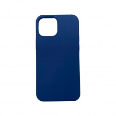 Чехол силиконовый без логотипа (Silicone Case) для Apple iPhone 13 Mini (синий)