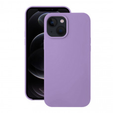 Чехол силиконовый без логотипа (Silicone Case) для Apple iPhone 13 Mini (светло-сиреневый)