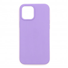 Чехол силиконовый без логотипа (Silicone Case) для Apple iPhone 13 Pro (светло-сиреневый)