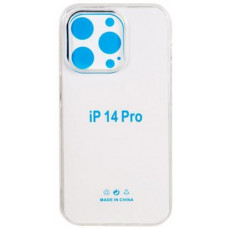 Чехол силиконовый iPhone 14 Pro (прозрачный)