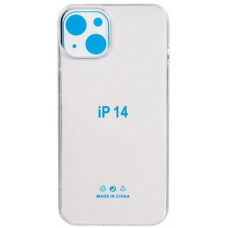 Чехол силиконовый iPhone 14 (прозрачный)