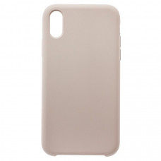 Чехол силиконовый без логотипа (Silicone Case) для Apple iPhone XR (бежевый)