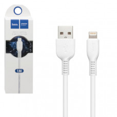 Кабель USB-Lightning HOCO X20 2.4A (белый) 1 метр