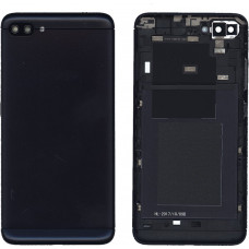 Задняя крышка Asus ZenFone 4 Max (ZC554KL) Б/У + держатель SIM (черный)