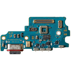 Нижняя плата для Samsung S21 FE (G990B) разъем зарядки/гарнитуры/микрофон ORIG