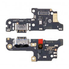 Нижняя плата для Xiaomi Redmi 13C 4G / Poco C65 / Poco M6 5G (23100RN82L/2310FPCA4G) с разъемом для зарядки/микрофон Premium