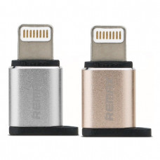 Адаптер Remax RA-USB2 (Micro to 8 Pin) серебро