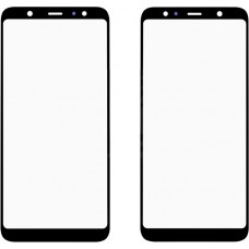Стекло для переклейки Samsung Galaxy A6+ 2018 (A605F) черное