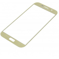 Стекло для переклейки Samsung Galaxy A7 2017 (A720F) золото