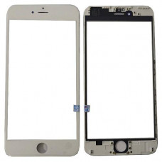 Стекло для переклейки iPhone 6 Plus c рамкой + OCA